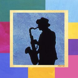 MINI JAZZ -SAXO 04 BLEU