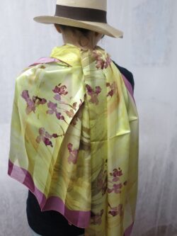 etole soie iris rose 2